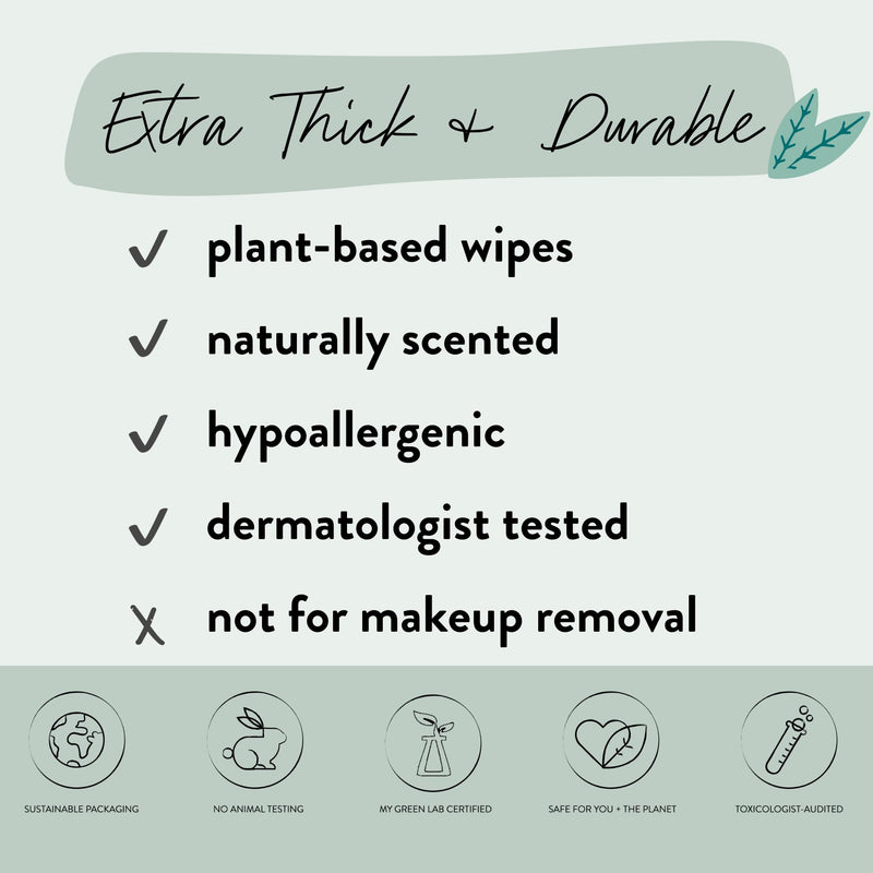 [Australia] - The Honest Company Calm + Cleanse Naturally Scented Wipes | Cleansing Multi-Tasking Wipes | 99% Water, Plant-Based, Hypoallergenic | Lavender, 60 Count 
