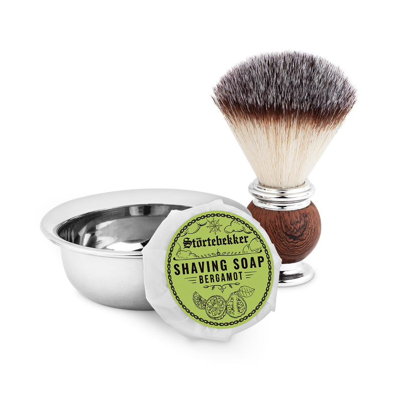 [Australia] - Störtebekker® Premium Shaving Soap Bergamot 70g - Handmade soap for rich shaving foam - Perfect for shaving with safety razors and straight razors - Vegan shaving soap for women and men 70 g (pack of 1) 