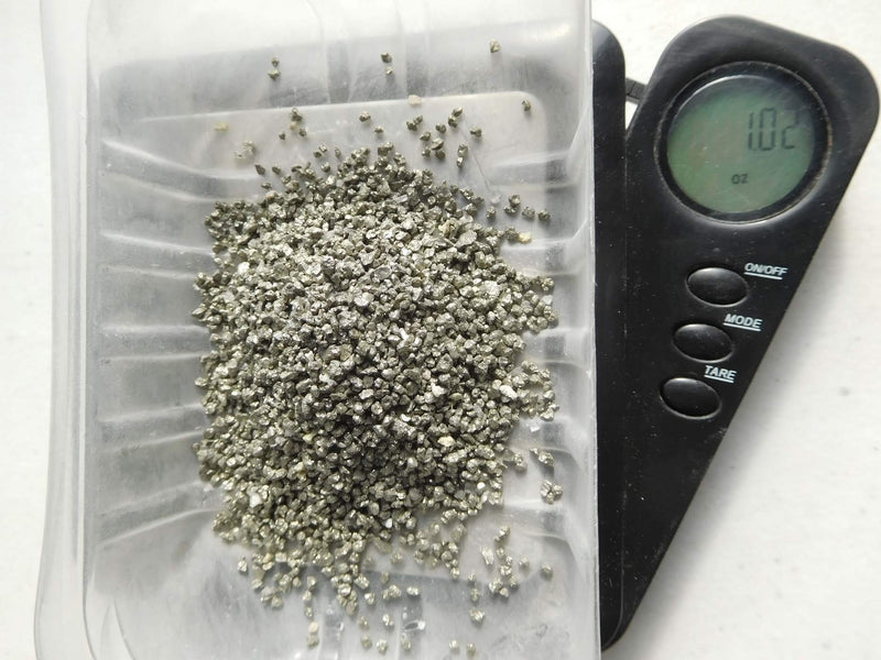 Pyrite - Under 2mm Above 1mm no Powder - 100% Pyrite Life+Love! Grounding Abundance Prosperity! u2a1(1 Pound) 1 Pound