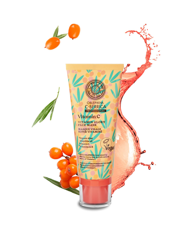 Natura Siberica C-Berrica Vitamin Glory Natural Face Mask 3.38 fl oz