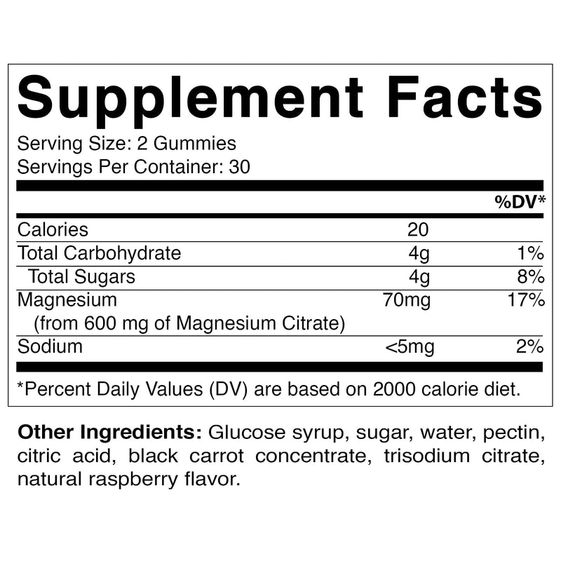 Vitamatic Magnesium & Vitamin D3 Gummies Combo - 60 Vegan Count Each