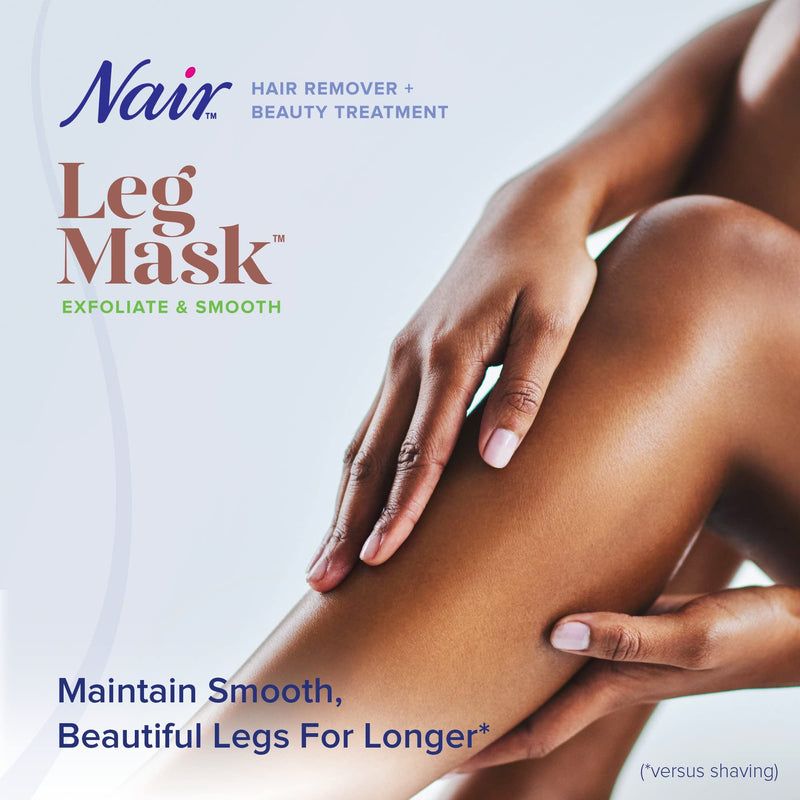 [Australia] - Nair Leg Mask Clay Exfoliate & Smooth 8 Ounce Tube (Pack of 2) 