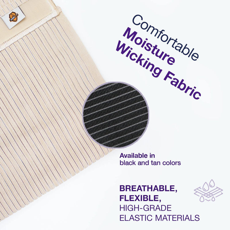 Armor Universal Breathable Adjustable Elastic Abdominal Belt Corset for Post Surgery (Tan) Tan