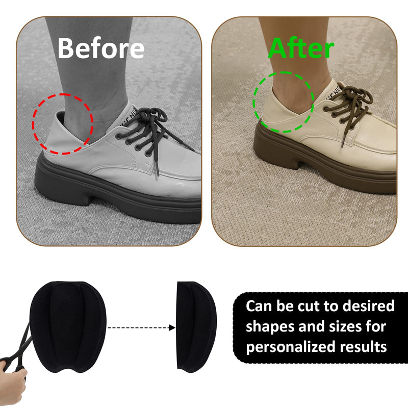 [Australia] - 3 pairs of shoe fillers, tongue pad shoes, tab pad shoe tongue large, tongue pads for shoes that are too big, non-slip tongue cushion insert, invisible forefoot cushion mat 