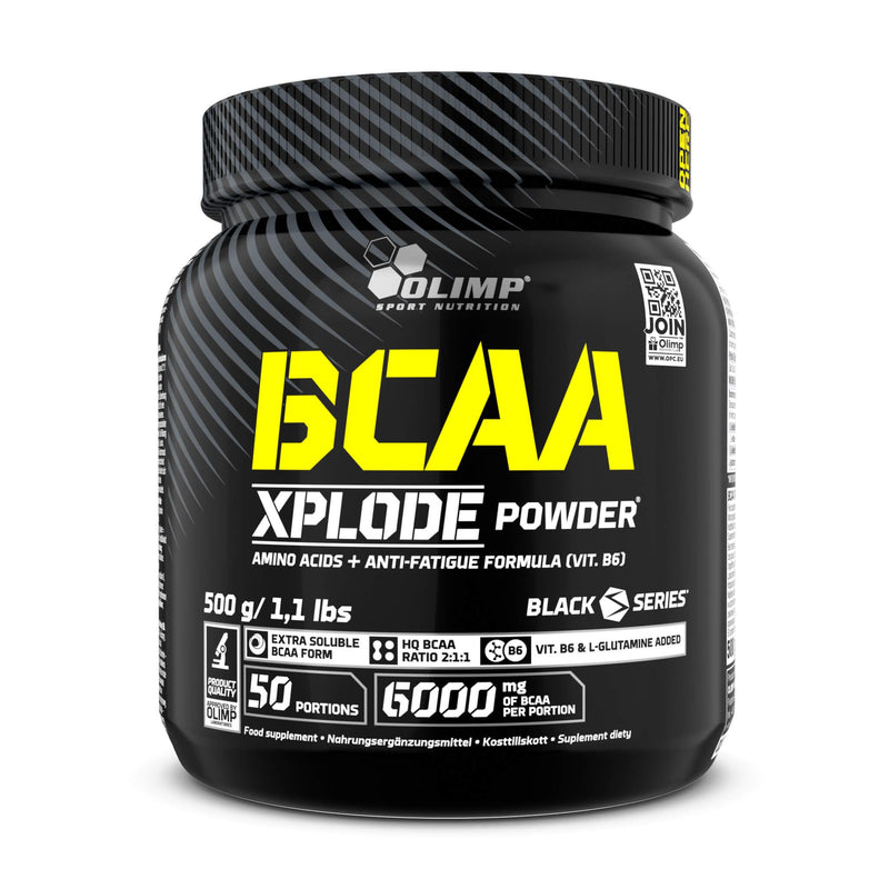 [Australia] - Olimp Sport Nutrition - BCAA Xplode Powder, Fruit Punch (500g). Nutritional supplement with BCAA and L-glutamine in one serving. 