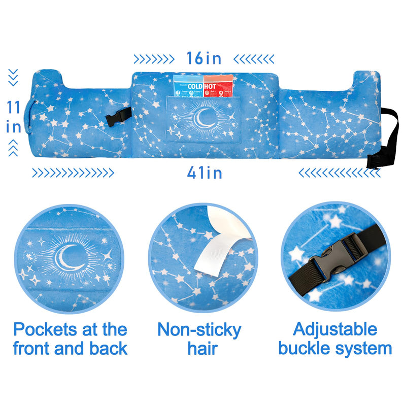 [Australia] - Mastectomy Pillow Post-Surgery Pillow for Mastectomy and Breast Cancer Recovery Comfort Gifts for Women Patients Blue Night one size 