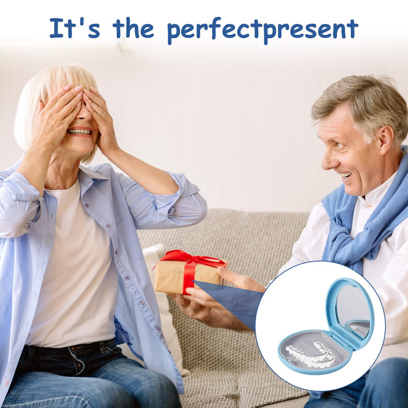 [Australia] - Pack of 2 braces box, tooth splint box, denture box, denture container, denture box, denture box, tooth splint box, tooth splint cleaning, tooth splint cleaning 