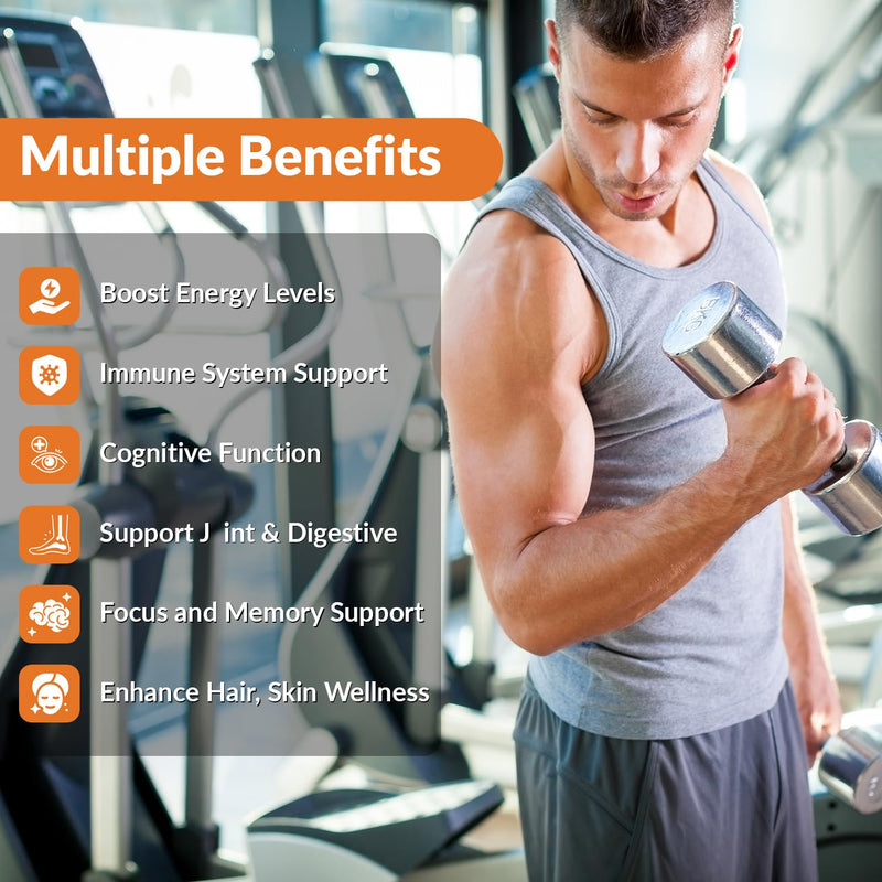 [Australia] - Shilajit Sea Moss Ashwagandha Gummies with Turmeric, Black Seed Oil, Vitamin C D for Men & Women, Shilajit and Ashwagandha Gummy, All in 1 Supplements for Immune, Absorption & Energy Support 60 Count (Pack of 2) 