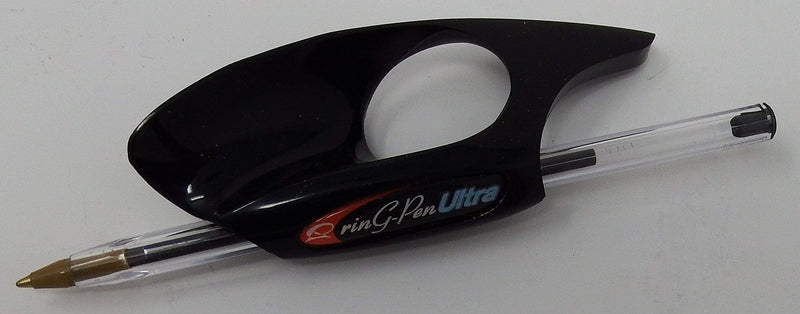 [Australia] - Universal Grip Support for Writing, Art Tools, and Daily Activities (Large, Black) 