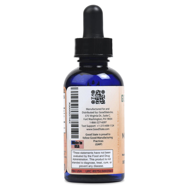 Good State - Liquid Ionic Magnesium Ultra Concentrate - (10 Drops Equals 50 mg) (100 Servings per Bottle)