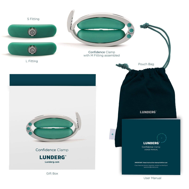 [Australia] - Confidence Clamp by Lunderg - Comfortable Urinary Incontinence Clamp with 3 Adjustable Sizes & Travel Bag - Recommended by Doctors 