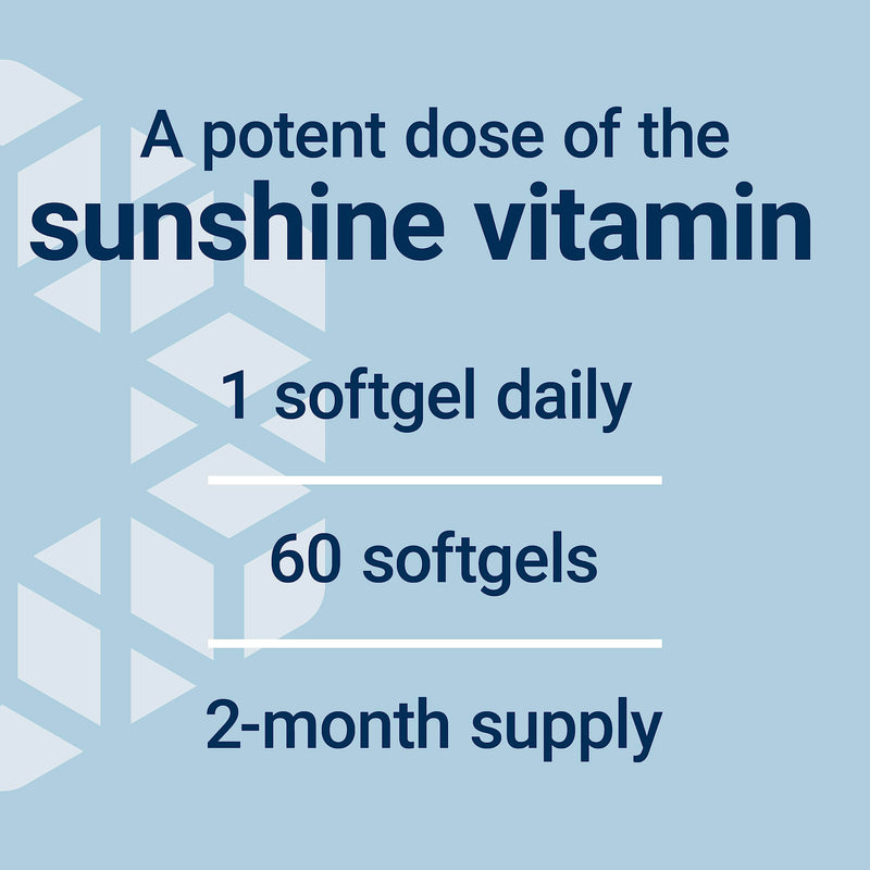 Life Extension Vitamin D3 175 mcg (7000 IU), Immune System Support, Bone Health, Brain Performance, Gluten-Free, Non-GMO, Once Daily, Two-Month Supply, 60 softgels | Bone Health, Cognitive Health & Immune System Support, Gluten-Free & Non-GMO, Once Dai...