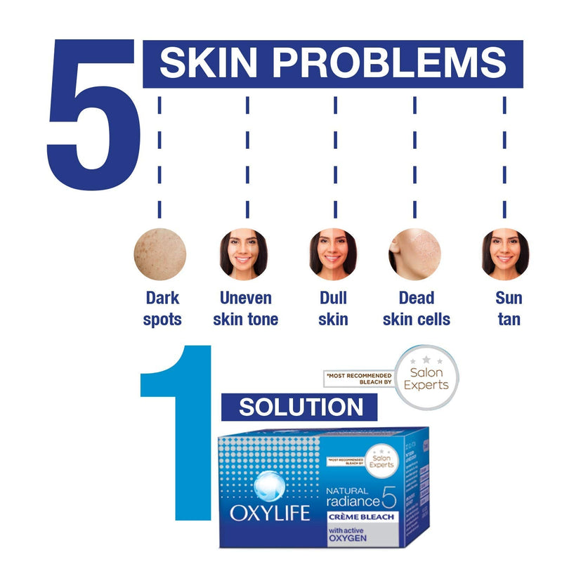 [Australia] - Oxylife Natural Radiance 5 Creme Bleach, 310g 