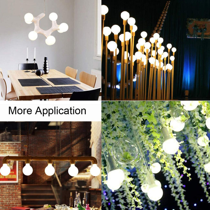 [Australia] - hansang G25 LED Globe Light Bulbs, 60W Equivalent, 5000K Daylight Bathroom, E26 Base, Eye-Friendly Vanity Round, Perfect for Vanity Makeup Mirror, 120V CRI85+ Non-Dimmable 4Pack 5000k(bright Dayligh) 4 Count (Pack of 1) 