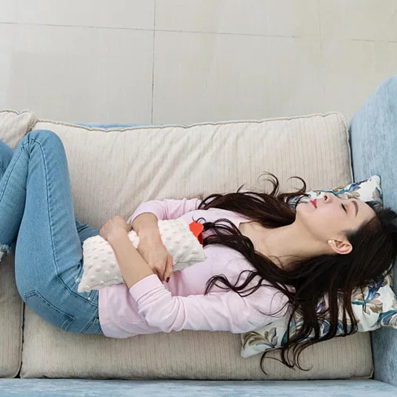 Abdominal Surgery Pillow with Pocket, Hysterectomy Pillow Post Surgery, Hysterectomy Recovery Must Haves, Recovery Pillow Gifts for Tummy Tuck C-Section Surgery, Ice/Hot Pack Not Included (Gray) Grey