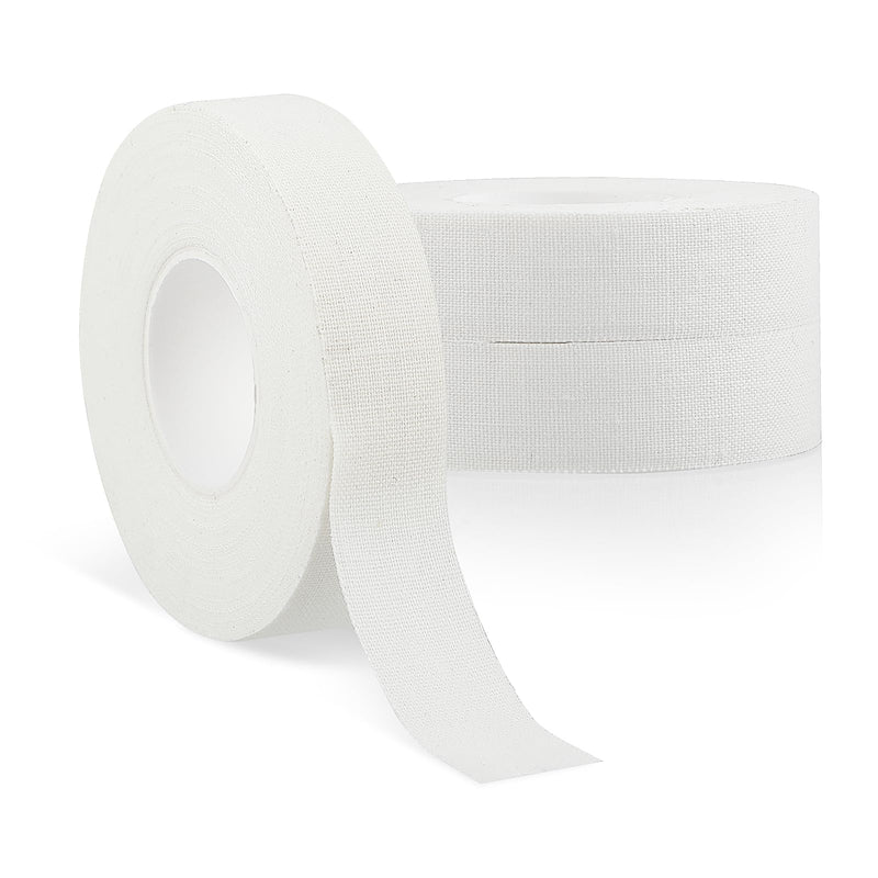 [Australia] - 3 Rolls Finger Tape White Extra Strong 0.6-Inch x 32-feet Athletic Tape for Fingers Feet Sweat Volleyball Finger Tape for Outdoor Sports Climbing Football 3 