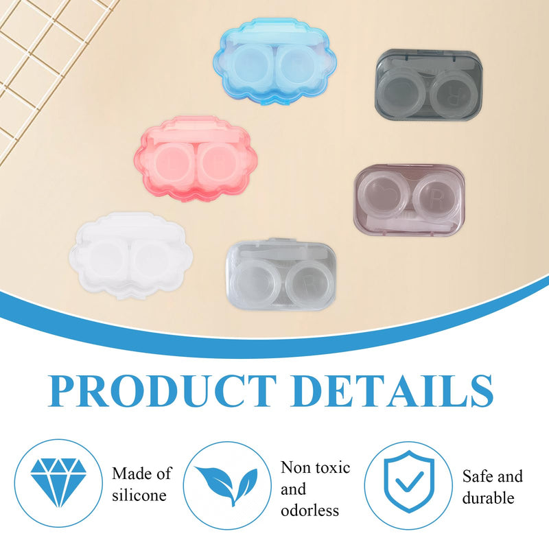 [Australia] - 6-piece contact lens insertion aid, soft and hard contact lens insertion aid, contact lens aid with storage box, multi-coloured contact lens insertion aid, contact lens remover 