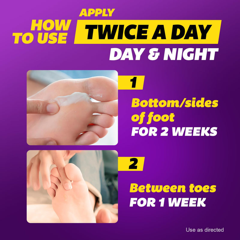 Silka Antifungal Cream, Terbinafine Hydrochloride, 1 oz, 2 Pk | Results in 1 Week, Athlete’s Foot Treatment,Clinical Anti-Fungus Foot Treatment, Jock Itch & Ringworm Treatment for Humans