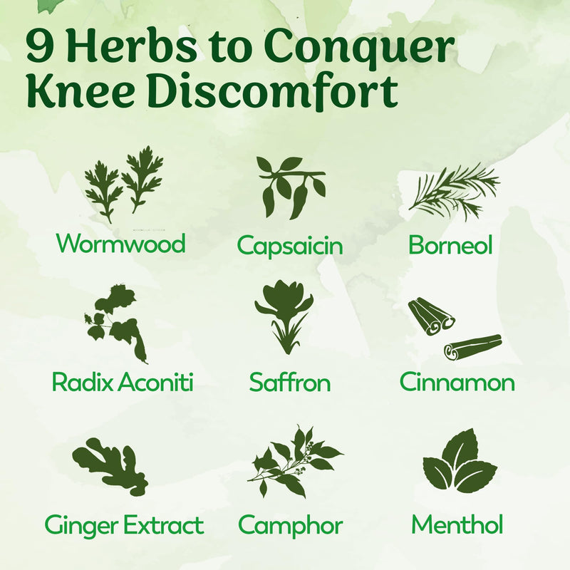 [Australia] - FLexiknee Herbal Knee Patch Set - Natural Wellness Adhesive Patches for Knees - Maximum Strength Warming Relief Pads for Soreness, Swelling, Stiffness, and Joint Discomfort - 1 Pack, 12 Total Patches 