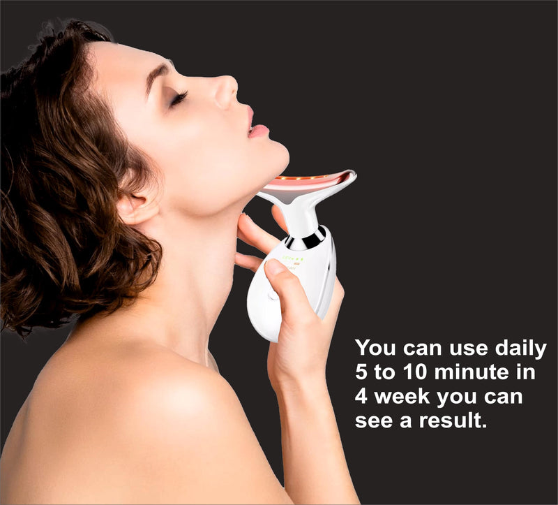 Face and Neck Tool, Gentle Beauty Roller for Daily Skincare Routine, Facial Roller for Smooth & Skin, White(Colour)