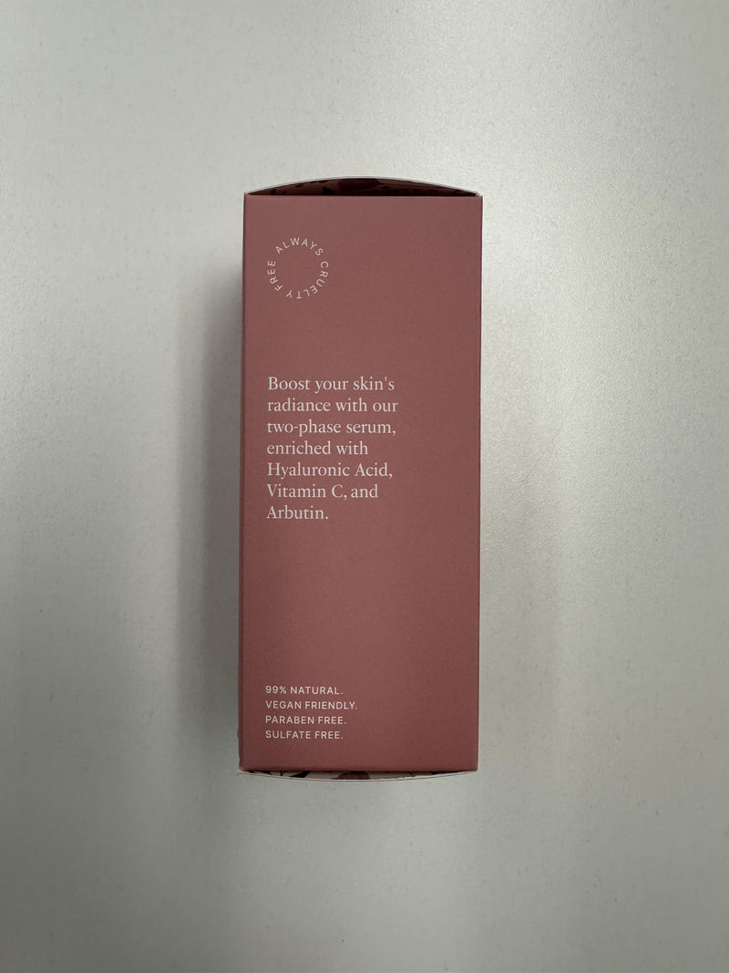 VASANTI Glow Boosting Brightening Serum – Vitamin C Face Serum with Arbutin, Bearberry & Antioxidants for Radiant Complexion, Even Skin Tone, Dark Spot Reduction & Hydrated, Glowing Skin – 30mL
