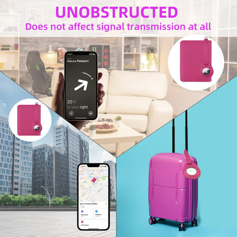 Travel Duffel Bag & Airtag Passport Holder Bundle