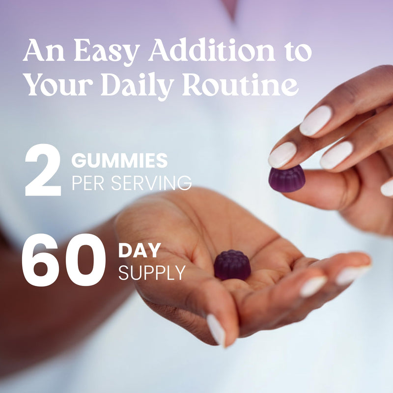 Elderberry Gummies with Vitamin C, Zinc, Immune Support Vegan | Sambucus Elderberry Extract, Daily Booster, Chewable Adult Vitamins, Non-GMO, 60 Gummies 60 Count (Pack of 2)