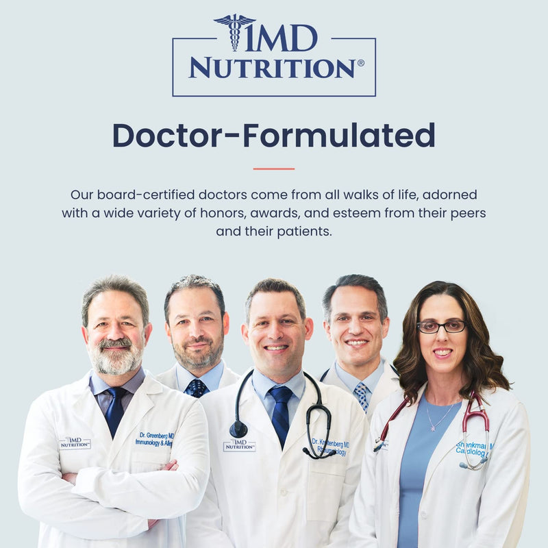 1MD Nutrition BiomeMD Probiotics | 62 Billion CFUs, 15 Comprehensive Strains - Pro & Prebiotics | Doctor-Formulated for Digestive Health & Immune Support | 30 Capsules 30 Count (Pack of 1)