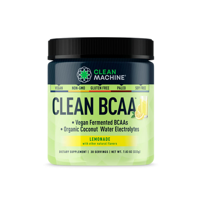 [Australia] - Clean BCAA - 2:1:1 Food Sourced BCAAs Powder & Coconut Water Electrolytes Recovery & Amino Energy Supplement - Award Winning Vegan Amino Acid Supplement - 30 Servings - Lemonade 30 Servings (Pack of 1) 