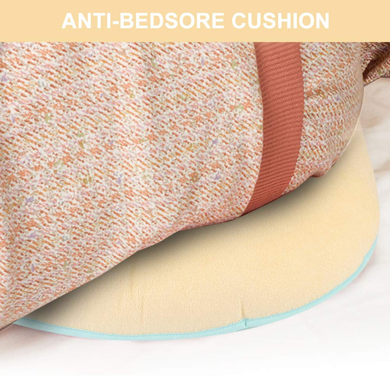[Australia] - Bedridden Patient Cushion,Mattress Mat Sweat Absorption Cushion Donut Pillow Tailbone Cushion for Elder Bedridden Patient (Bed Bed Plus Size) Yellow cama cama plus tamaño 