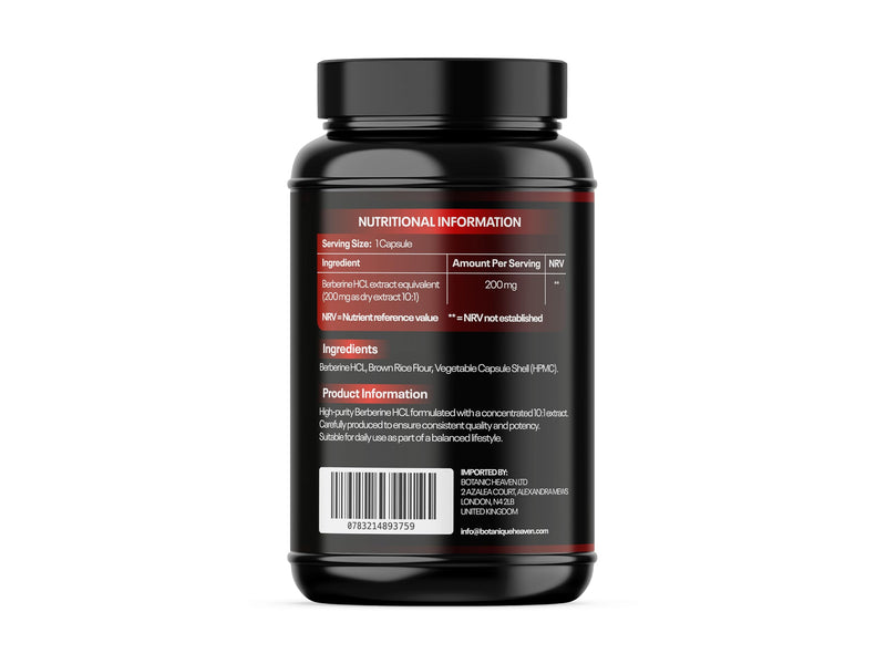 Berberine HCL 2000mg Equivalent Per Serving – 99% Pure Berberine Extract – Metabolic Support & Daily Wellness – 90 Vegan Capsules – Non-GMO, Gluten Free, Lab Tested Food Supplement