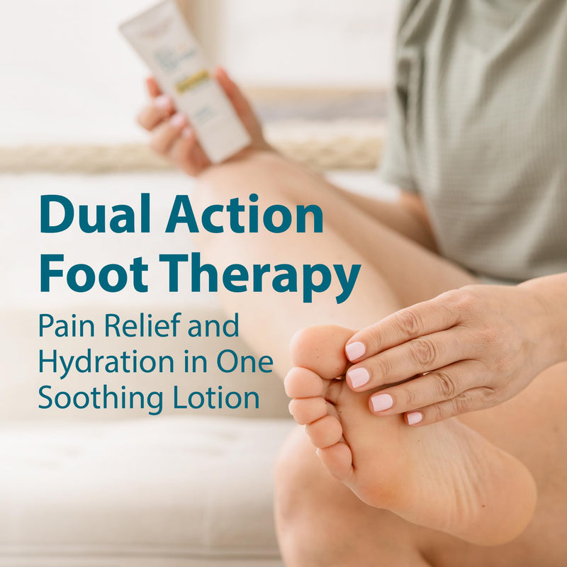 Frankincense & Myrrh Intensive Foot Therapy Lotion, Diabetic Relief, 3 oz | Dual-action cream relieves diabetic nerve & restless leg pain while repairing dry, rough, cracked skin on feet. Fast relief.