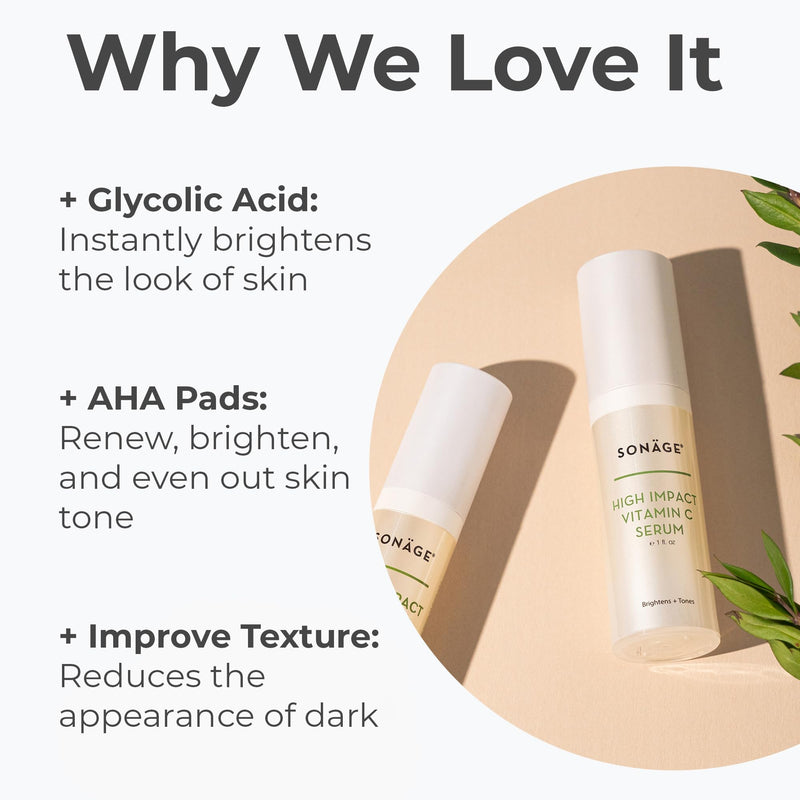 Sonage High Impact Vitamin C Serum:With Hyaluronic Acid | Hydrates & Fades Appearance Of Dark Spots 30 ml