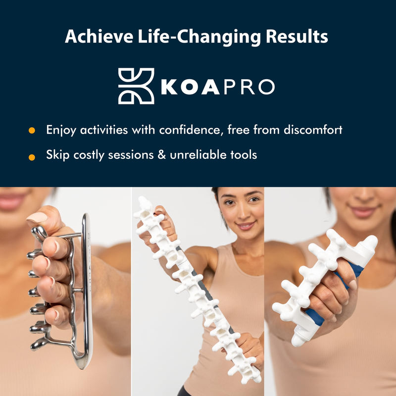 [Australia] - KOAPRO Fascia Massage Tool Blaster for Cellulite, Muscle Knots, Trigger Points & More - All-in-One Full Body Revolutionary Myofascial Release Tool and Facia Blaster Tension Relief Back & Neck Massager Blue Original 
