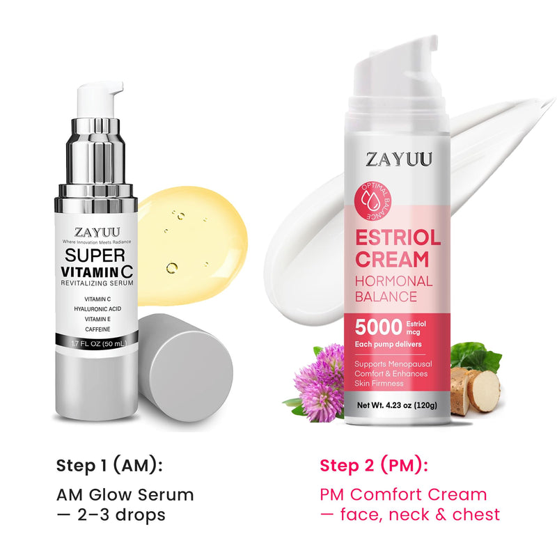Super Vitamin C Face Serum for Mature Skin: Anti-Aging, Dark Spots 1.7oz | Hydrating Brightening Formula - Vitamin C, Hyaluronic Acid, Vitamin E, Caffeine - Face Lift Serum for Wrinkles 1.7 Fl Oz (Pack of 1)