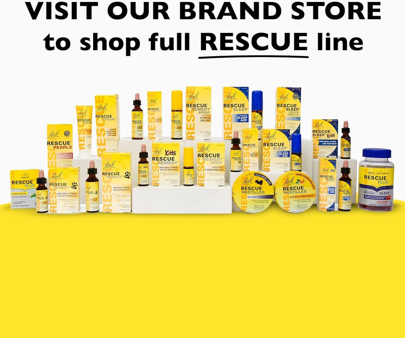 [Australia] - RESCUE Bach PASTILLES, Cranberry Flavor, Natural Stress Relief Lozenges, Homeopathic Flower Essence, Vegetarian, Gluten and Sugar-Free, 6-Pack 