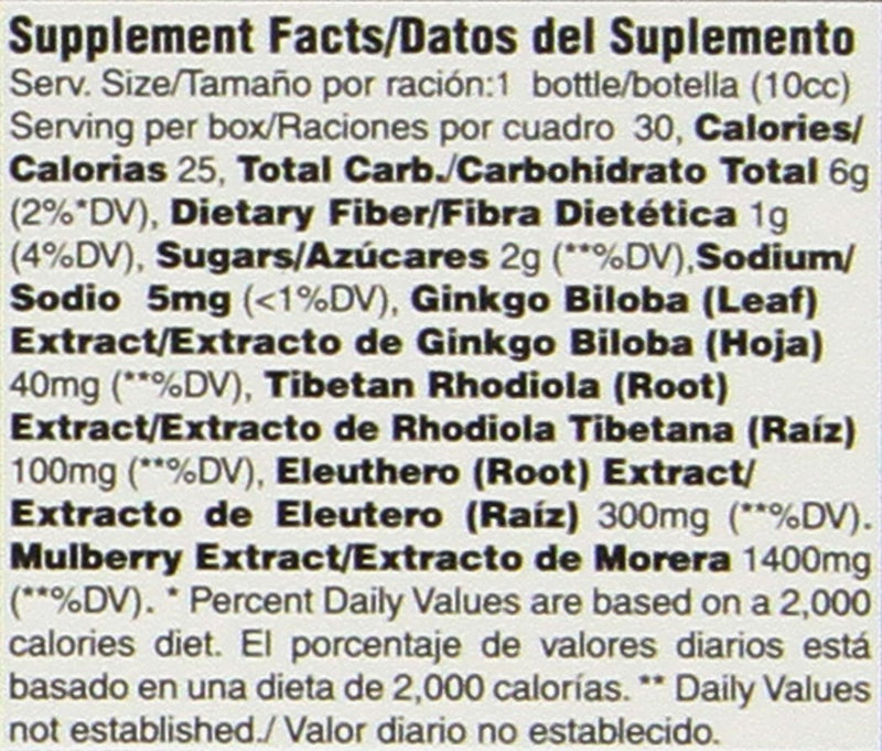 [Australia] - Prince Of Peace Ultra Ginkgo Plus, 30 Bottles, 0.34 fl. oz. Each – Brain Boost Supplement – Support for Active Lifestyles – Ginkgo Biloba for Endurance 