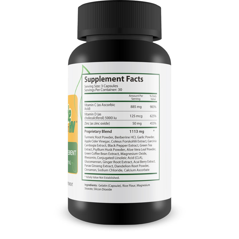 Homemade Elixir HV - Our Best Immune Support Supplement - Herbal Vitamin Immune Support Capsules - Our Best Immune Pills Nature Vitamin D Zinc C Best Herbs Vitamins
