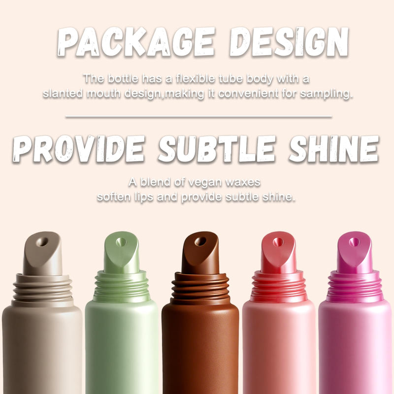 Summer Exclusive Lip Balm Butter,Tinted Lip Balm,Lip Gloss Bulk | Nourishing Lip Gloss with Natural Ingredients for Girls,Soothes & Softens Dry Lips,Lip Care Gift Set for Birthday Christmas. #2Mint