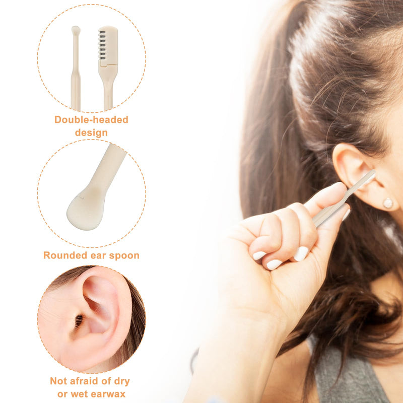 [Australia] - 5 pieces 2-in-1 Nose Hair Trimmer, Manual Nose Hair Shaver, Double-Sided and Single-Sided Nose Hair Cleaner for Women and Men 