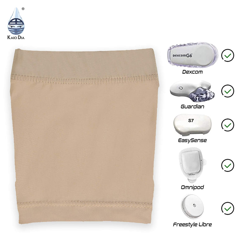 [Australia] - Dia-Band Ultra Thin, Glucose Sensor Protection Bracelet Freestyle Libre, Medtronic, Dexcom or Omnipod - Comfortable reusable diabetic band. M (27-30cm) 