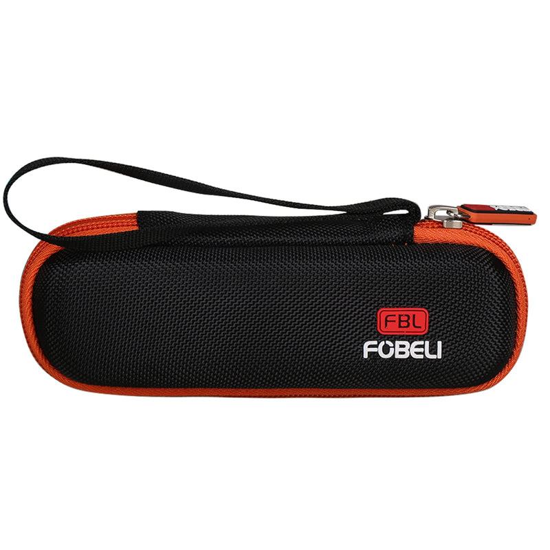 [Australia] - FBLFOBELI EVA Hard Carrying Case Compatible with The Breather Fit Hand-Held Inspiratory Expiratory Muscle Trainer (Orange, Case Only) Orange 
