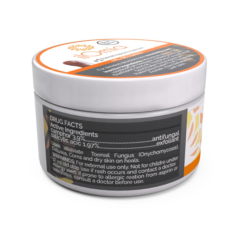 Natural Toenail Fungi Cream - For Damaged, Cracked,Yellowed and Discolored Nails - 1oz bottle - Made in the USA (1) 1.0 Ounces