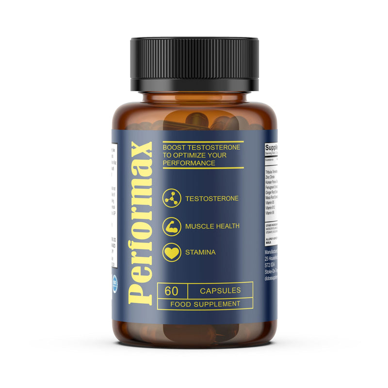 Performax Male Enhancement Support - The Best Natural Supplement - Powerful Legal Bodybuilding Supplement - Advanced Performance and Recovery Agent - 60 Capsules