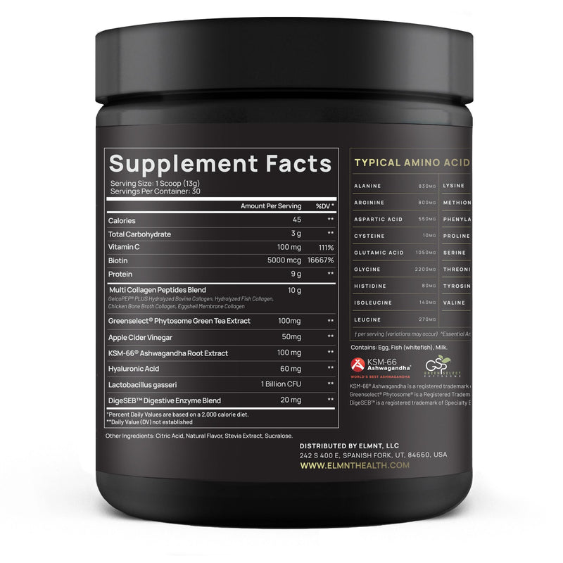 Super Collagen Powder for Women Weight Loss + Beauty w. Probiotics, Hyaluronic Acid, Biotin, ACV, KSM-66® - Premium Multi Collagen Peptides Protein Supplement Colageno for Women (Raspberry Lemonade) Raspberry Lemonade
