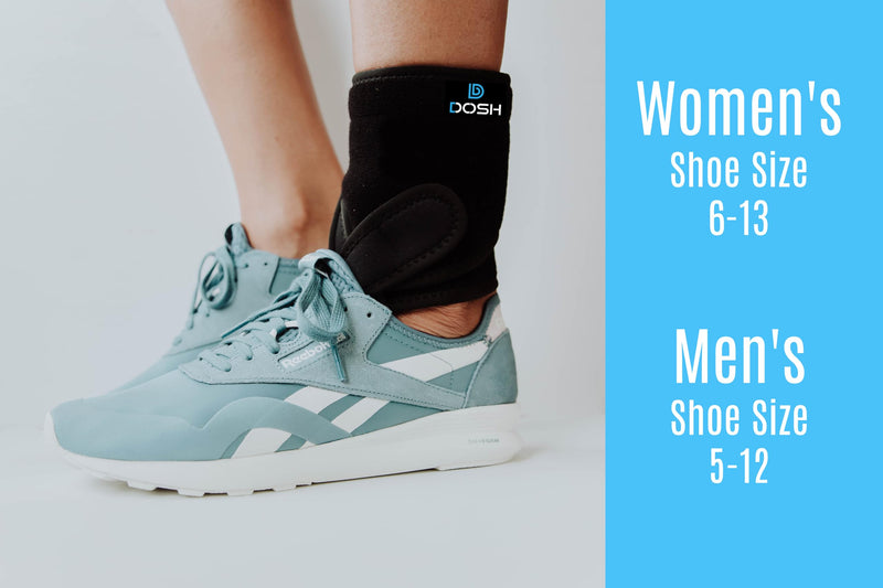 [Australia] - AFO Foot Drop Brace - Drop Foot Brace for Walking - AFO - Unisex (Left- One Size) Left- One Size 