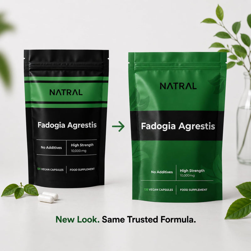 Fadogia Agrestis 10,000mg Equivalent - 120 Vegan Capsules | High Potency Natural Performance & Sports Supplement | Muscle Building & Recovery Support