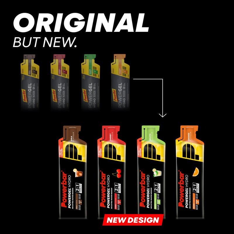 [Australia] - Powerbar PowerGel Hydro Multiflavourbox 12x67ml - High Carb Energy Gel + Sodium Multiflavour 