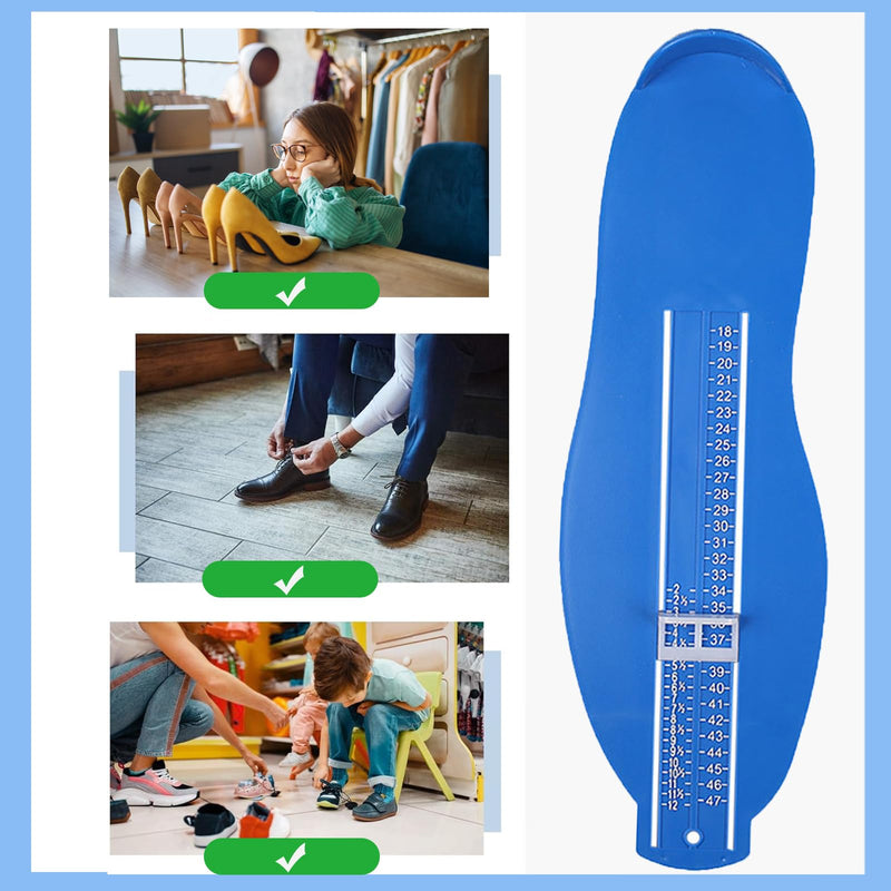 [Australia] - Foot measuring device, shoe size measurement, shoe size meter, shoe size measurement from 18 to 47 measuring device, shoe sizes foot meter shoe accessories measuring foot shoe size meter children for children adults feet 