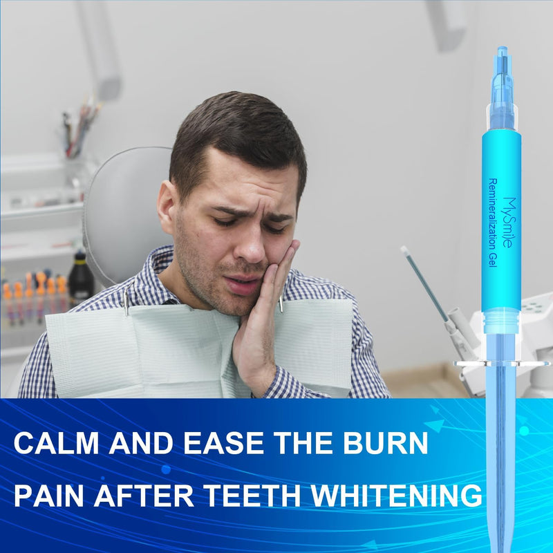 [Australia] - MySmile Remineralization Gel, Remineralizing Gel for Reduce Teeth Sensitivity After Teeth Whitening, Teeth Desensitizing Gel, Strengthen Tooth Enamel, Great for Sensitivity Treatment, 3ML*3PCS 1 Fl Oz (Pack of 3) 